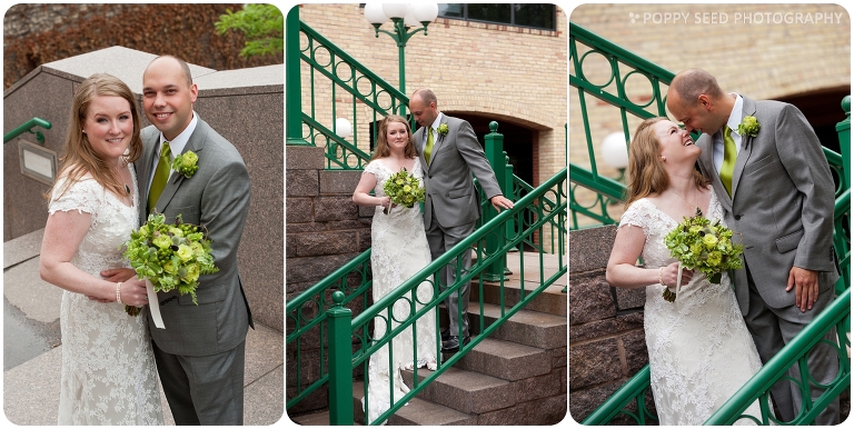 Wedding Couple Portraits, Minneapolis, Minnesota, St. Anthony Main