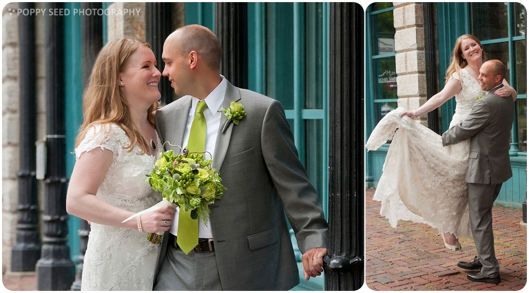 Minneapolis Wedding Portrait of Bride and Groom