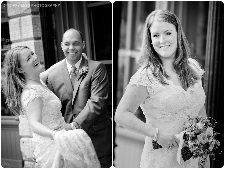 Minneapolis Wedding Portrait of Bride and Groom