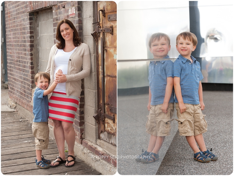 Minneapolis, Minnesota Urban Maternity Portrait Session