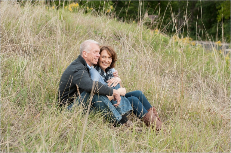 Engaged couple